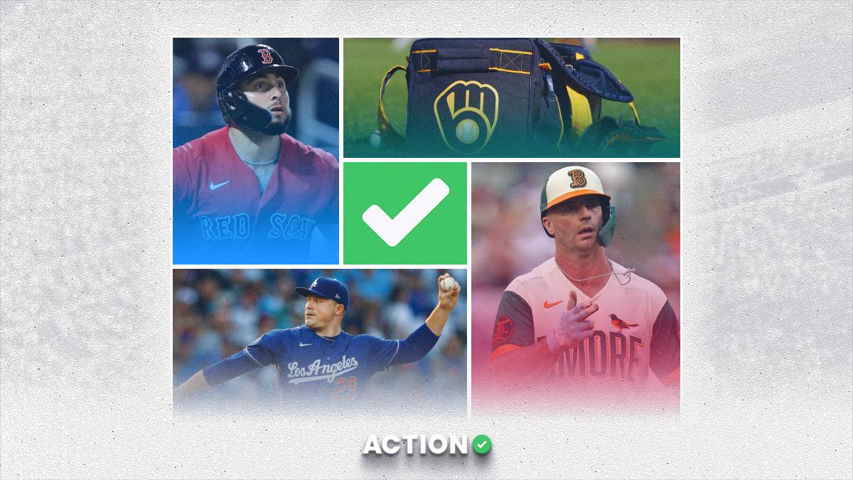 MLB Best Bets Today: Predictions & Picks for Red Sox vs Blue Jays, Brewers vs Padres, Royals vs Dodgers, More for Monday, August 10