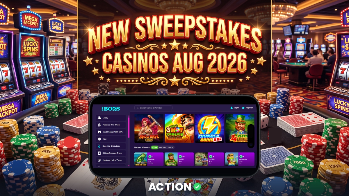 Explore New Sweepstakes Casinos & Brand New Sweeps Cash Casinos Now! Image
