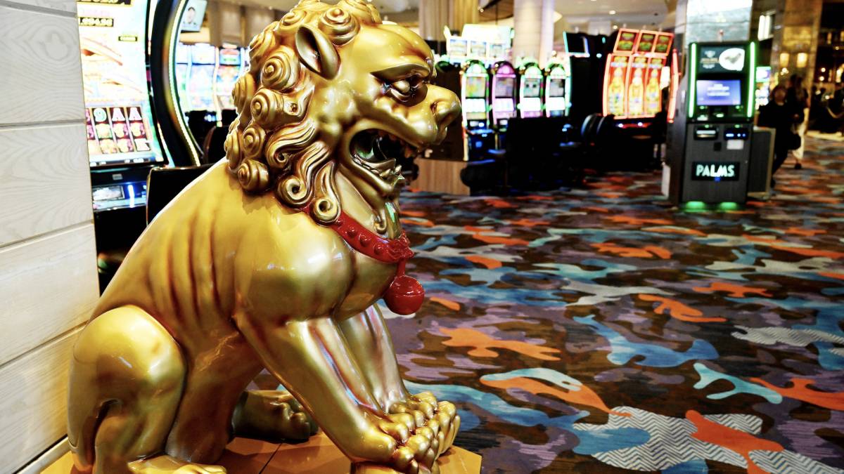 New non-smoking gaming area at Palms Casino Resort