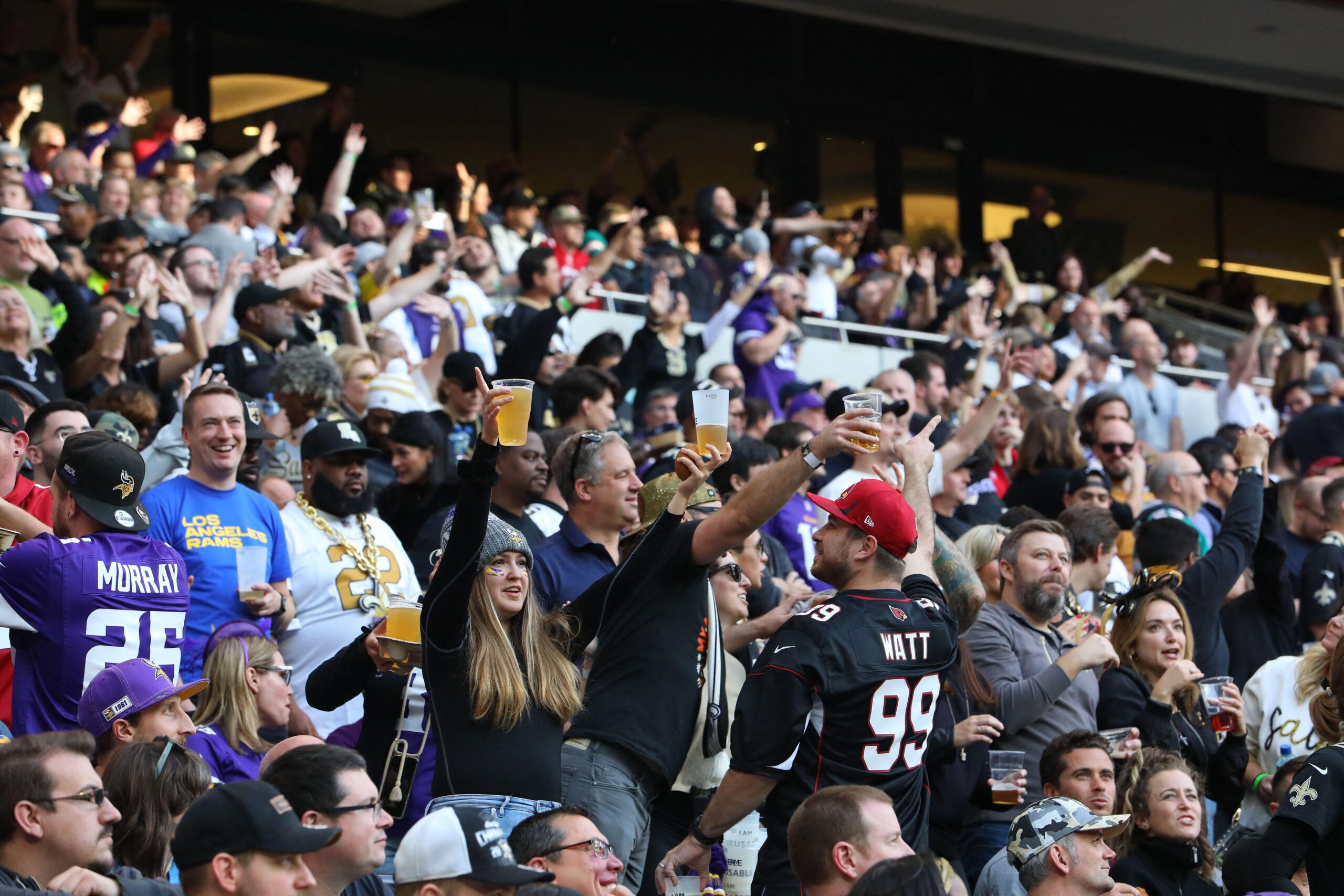 The NFL Fans That Eat and Drink the Most