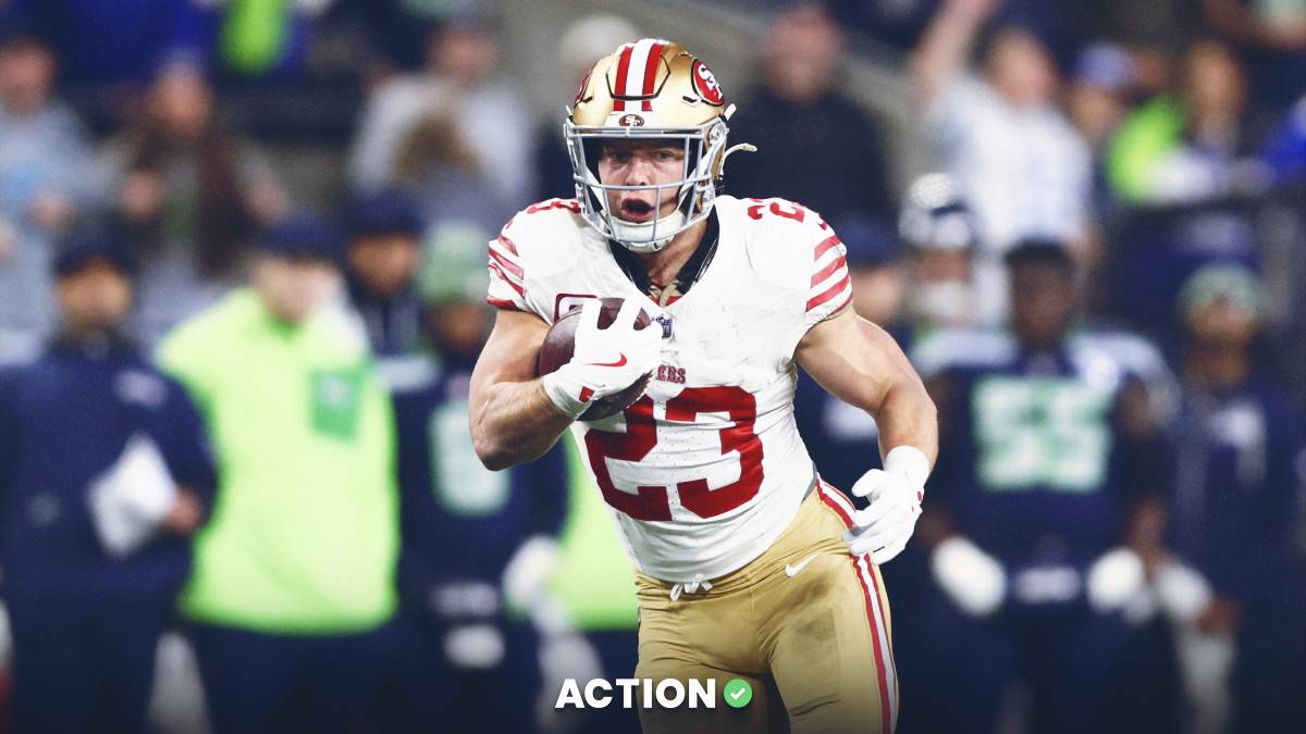 49ers vs Rams Player Props for Christian McCaffrey, Blake Corum, De’Zhaun Stribling