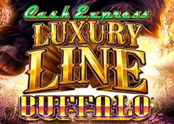 A look at the game play of the Cash Express Luxury Line Buffalo slot