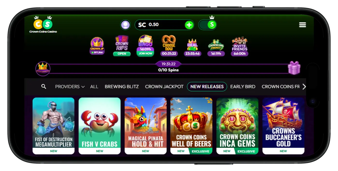 CC Casino New Games