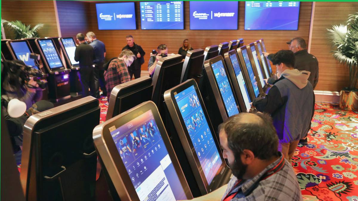 Encore Boston Harbor casino resort in Everett, Massachusetts, where more than 1,300 union workers have set a strike deadline.