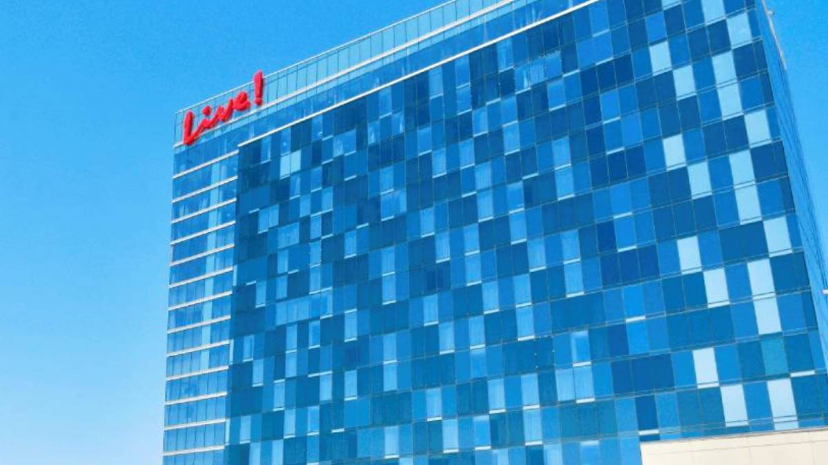 Live! Casino & Hotel in Anne Arundel County, one of the largest Maryland casinos, reporting $56.74 million in August 2026 gaming revenue.