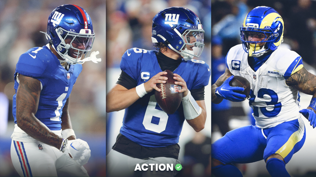 Giants vs Rams Player Props for Jaxson Dart, Malik Nabers, Kyren Williams
