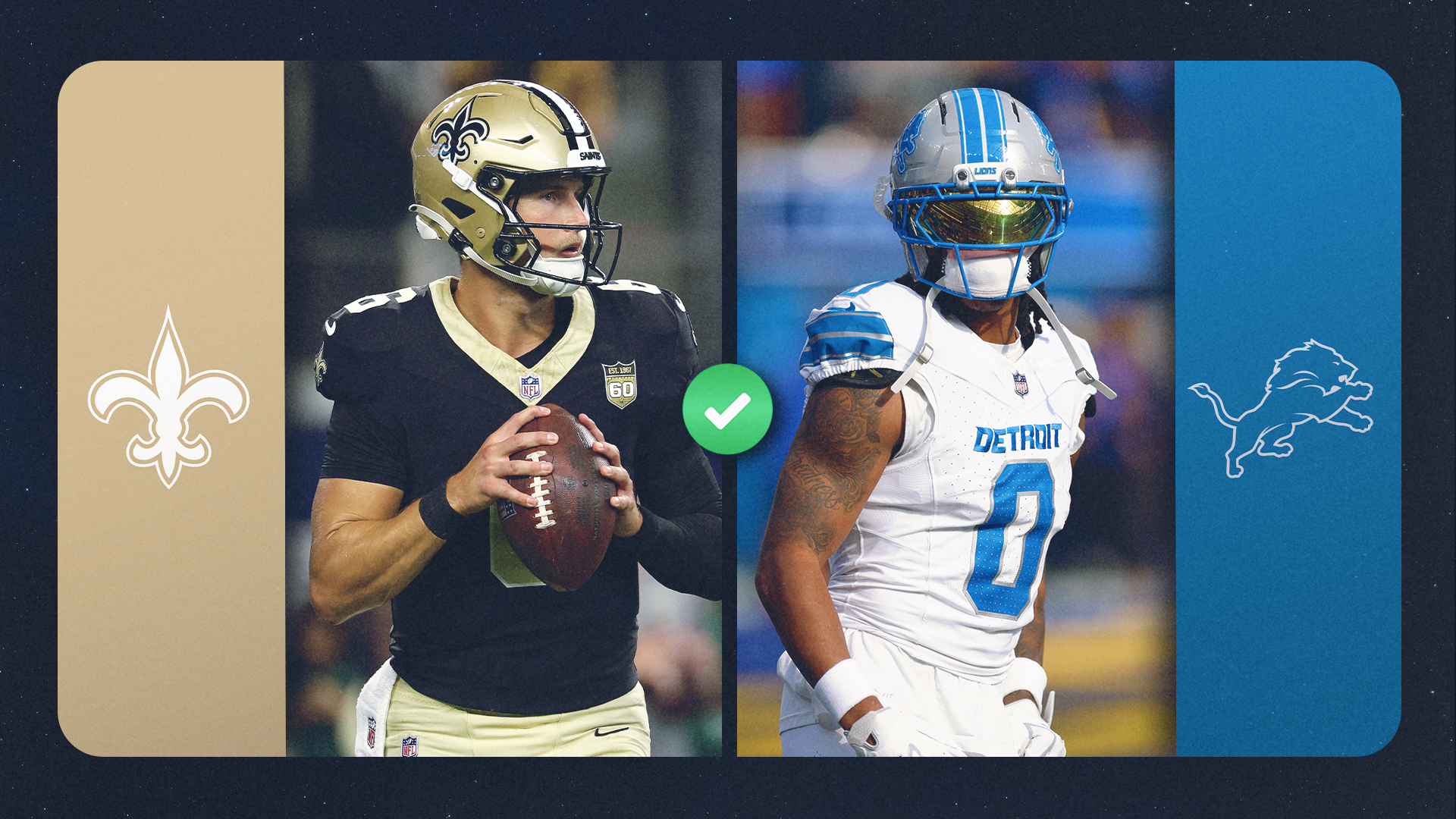 Saints vs Lions Prediction, Pick, Odds for NFL Week 1