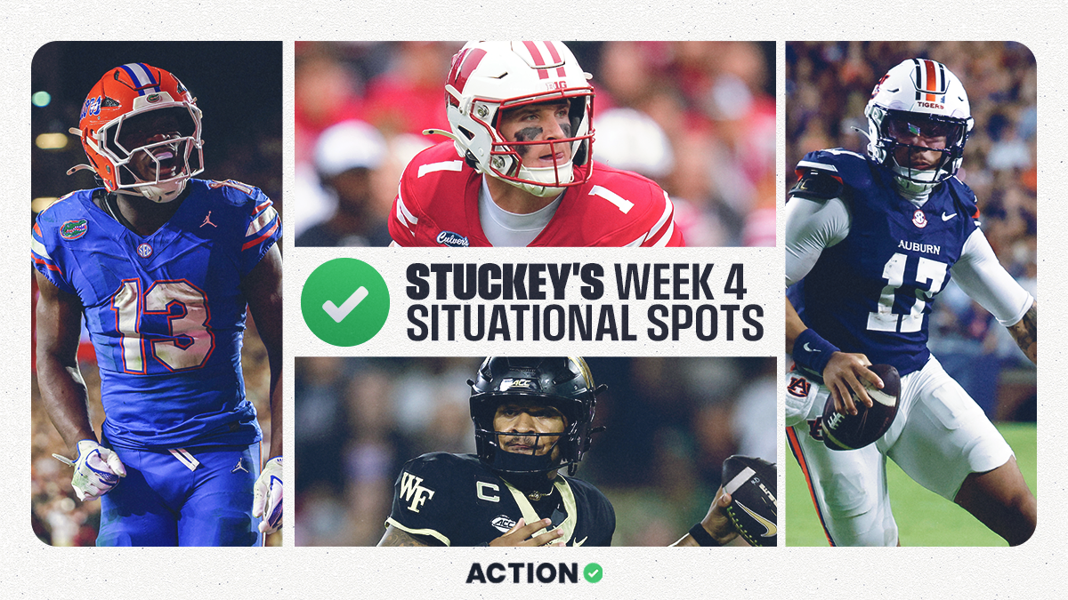 College Football Predictions, Picks: Stuckey’s Week 4 Bets for Florida vs Ole Miss, Wisconsin vs Penn State, More