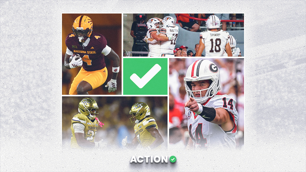 Our 5 NCAAF Best Bets for Saturday's Noon Slate Image