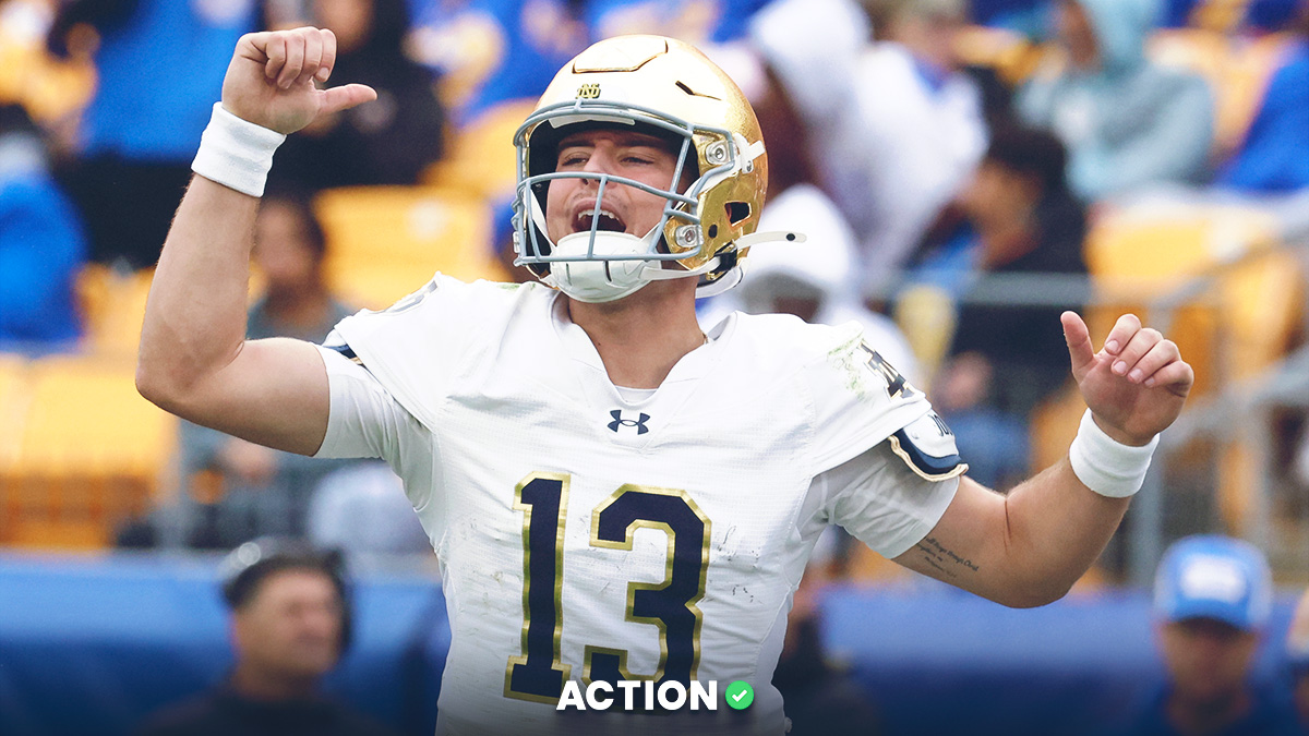 Notre Dame vs Wisconsin Odds, Parlay, Picks: Our Same-Game Parlay for NCAAF Week 1