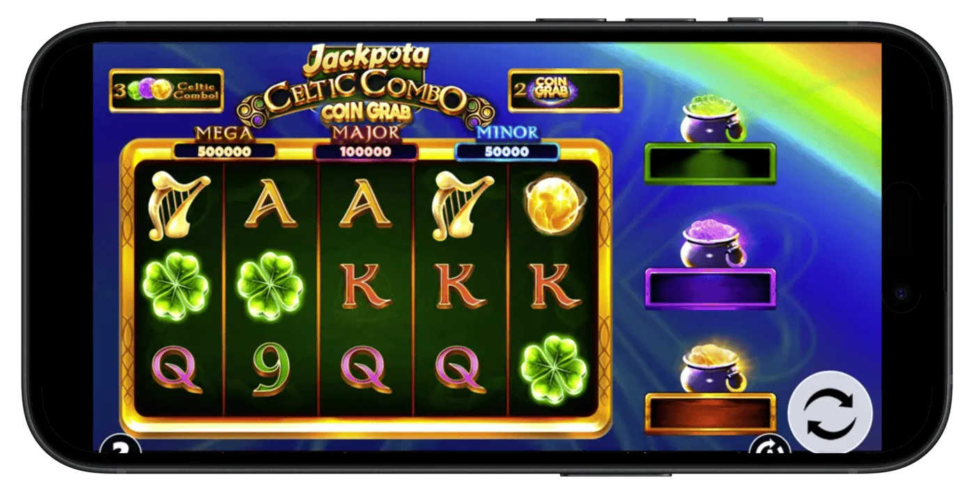 Jackpota Celtic Combo Coins Grab Slot