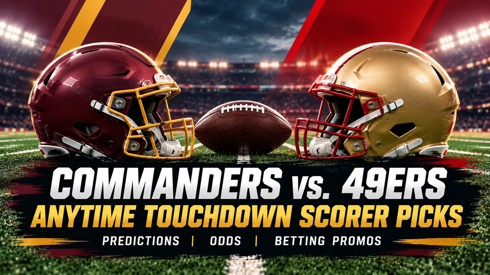 Commanders vs. 49ers Anytime Touchdown Scorer Picks: MNF Week 6 Image