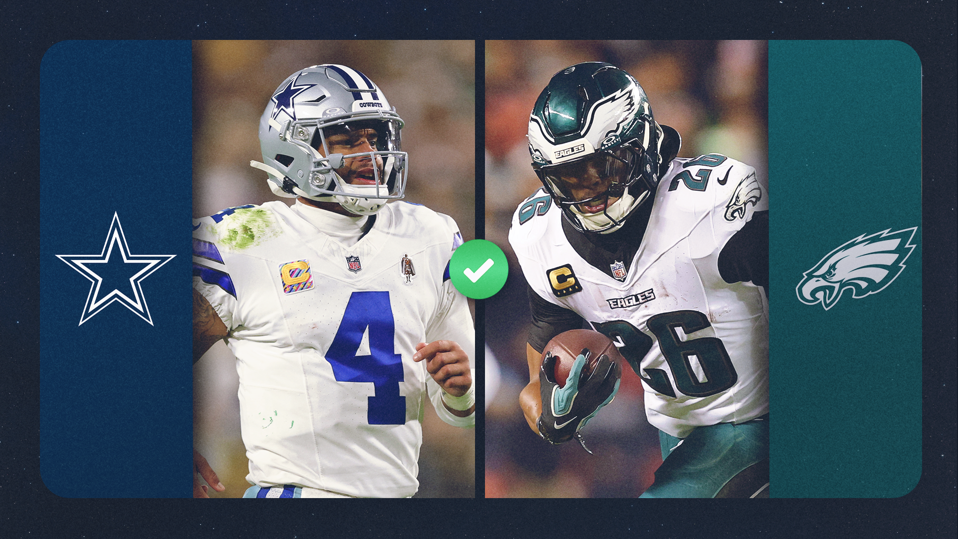 Cowboys vs Eagles Predictions, MNF Picks, Props, Odds, Inactives