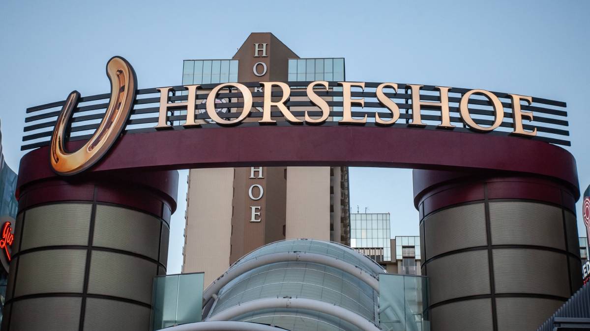 Horseshoe Las Vegas hotel and casino, formerly Bally’s and the former MGM Grand site
