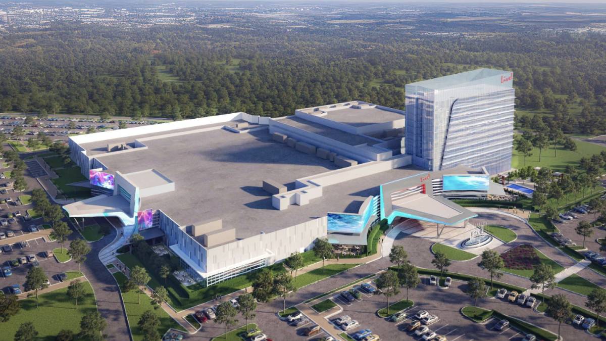 a rendering of the new live casino in virginia that will open in 2027.