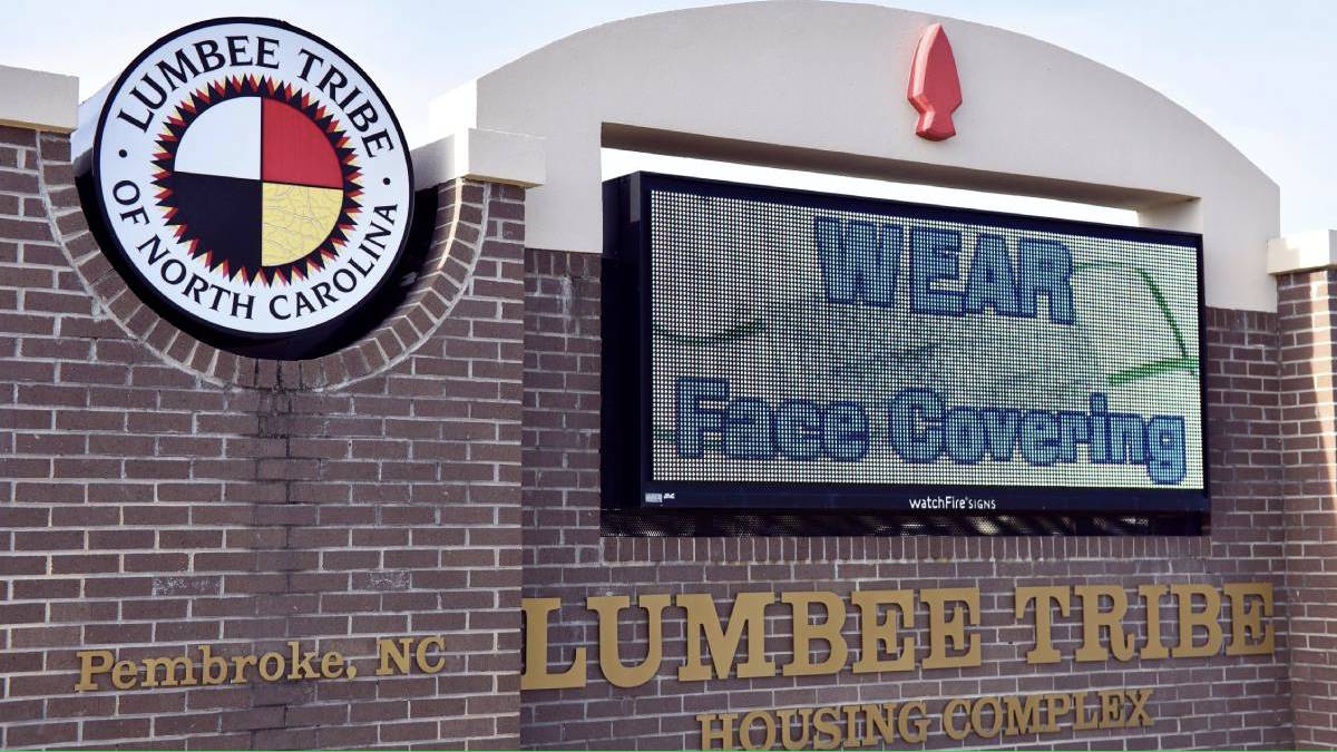 the proposed Lumbee Tribe casino development is near Interstate 95.