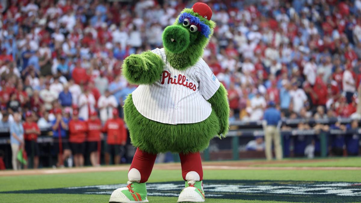 The Phillie Phanatic, the Philadelphia Phillies mascot.