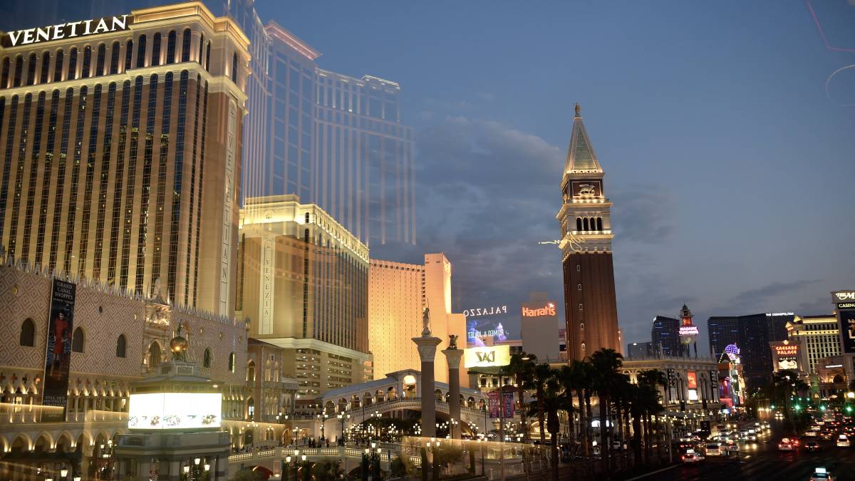 The Venetian Las Vegas casino and resort is located on the world famous strip.