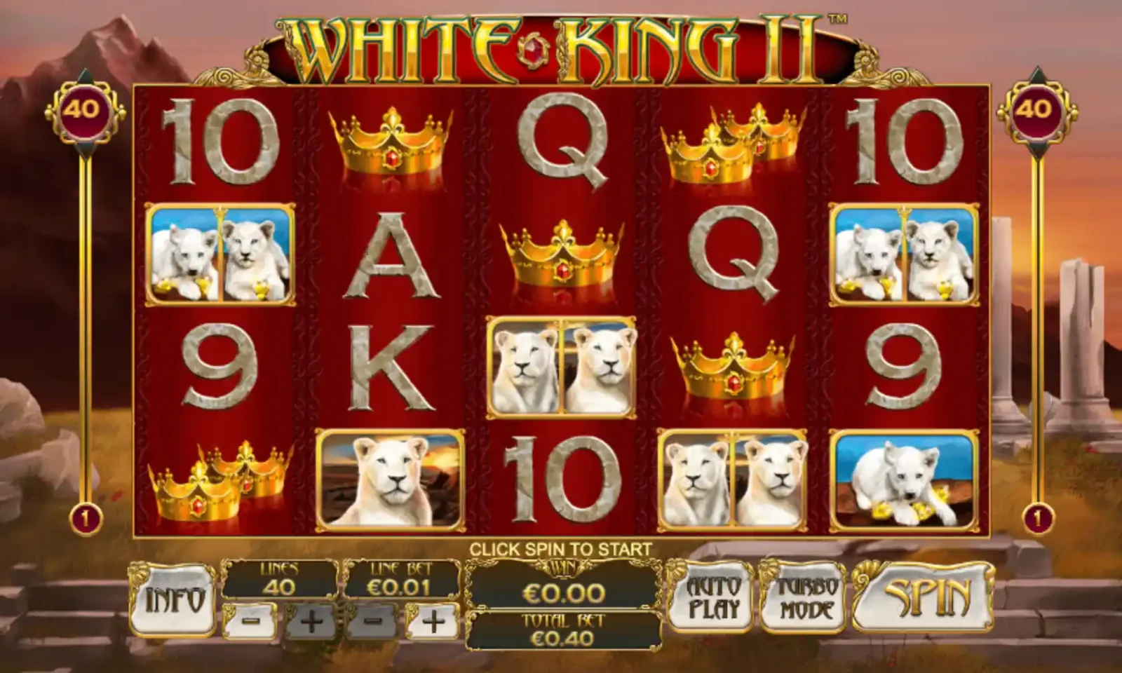White King II slot