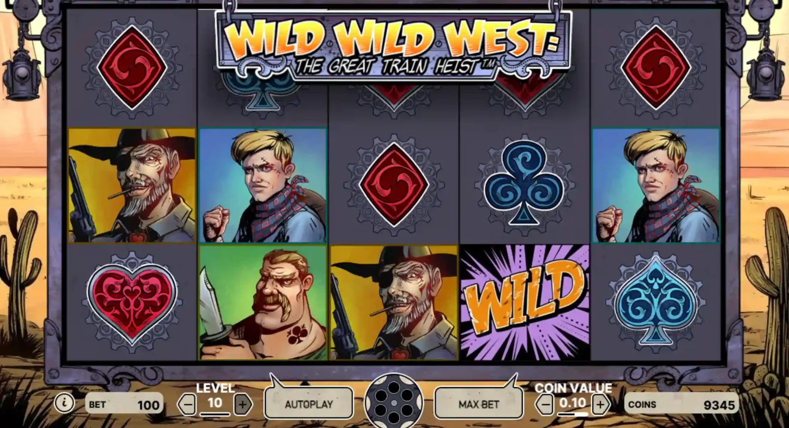 Wild Wild West: The Great Train Heist slot