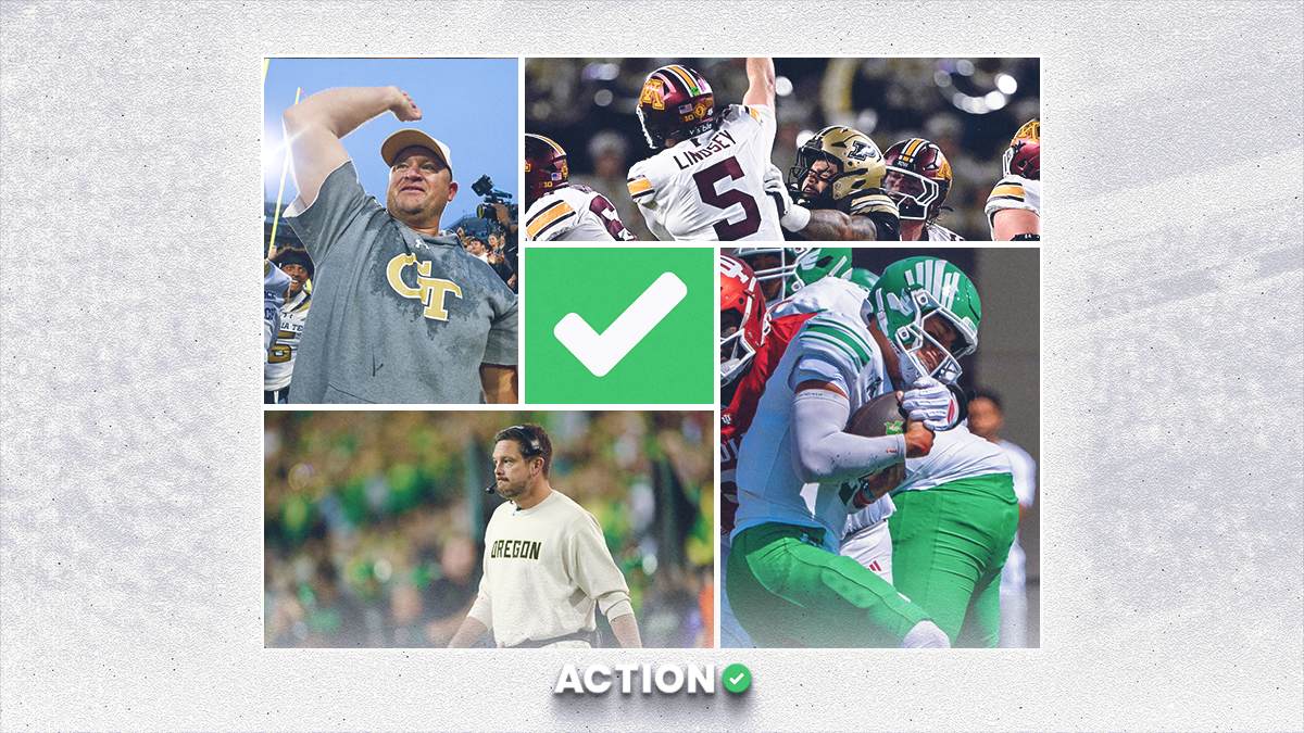 College Football Best Bets Today: Afternoon Picks for Iowa vs. Minnesota, Oregon vs. Illinois