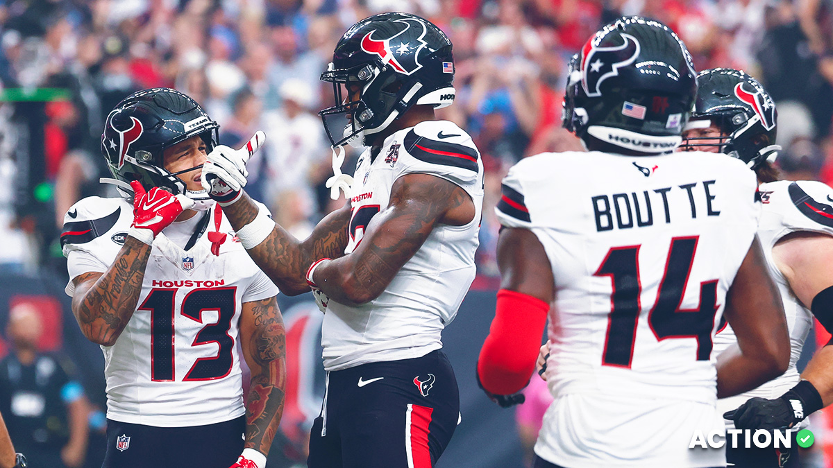Texans vs Jaguars Player Props for Nico Collins, Woody Marks, Kayshon Boutte