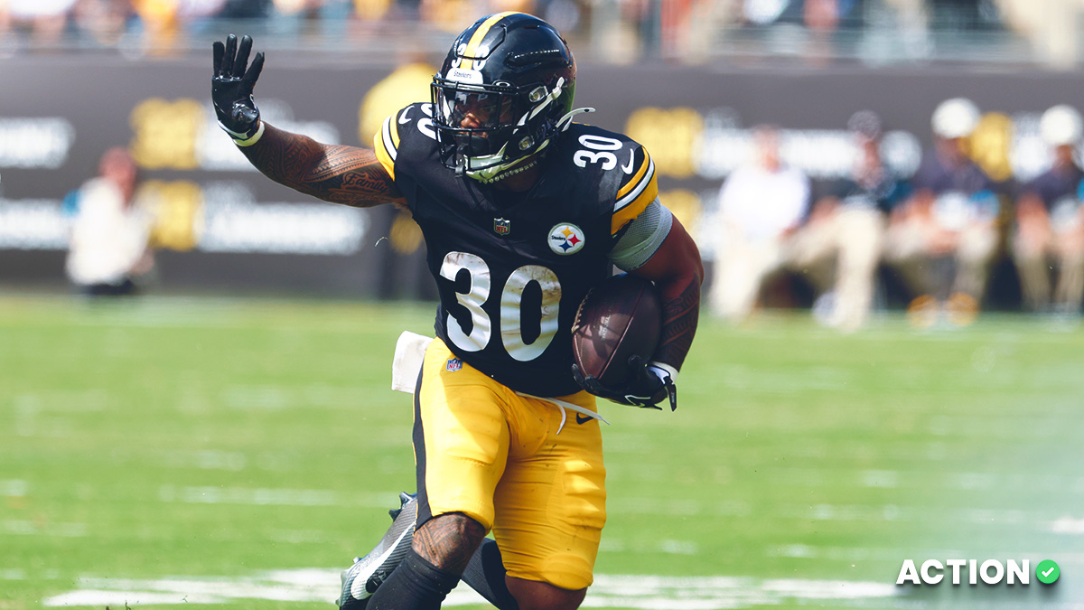 Steelers vs Saints Player Props for Jaylen Warren, Pat Freiermuth, Rico Dowdle