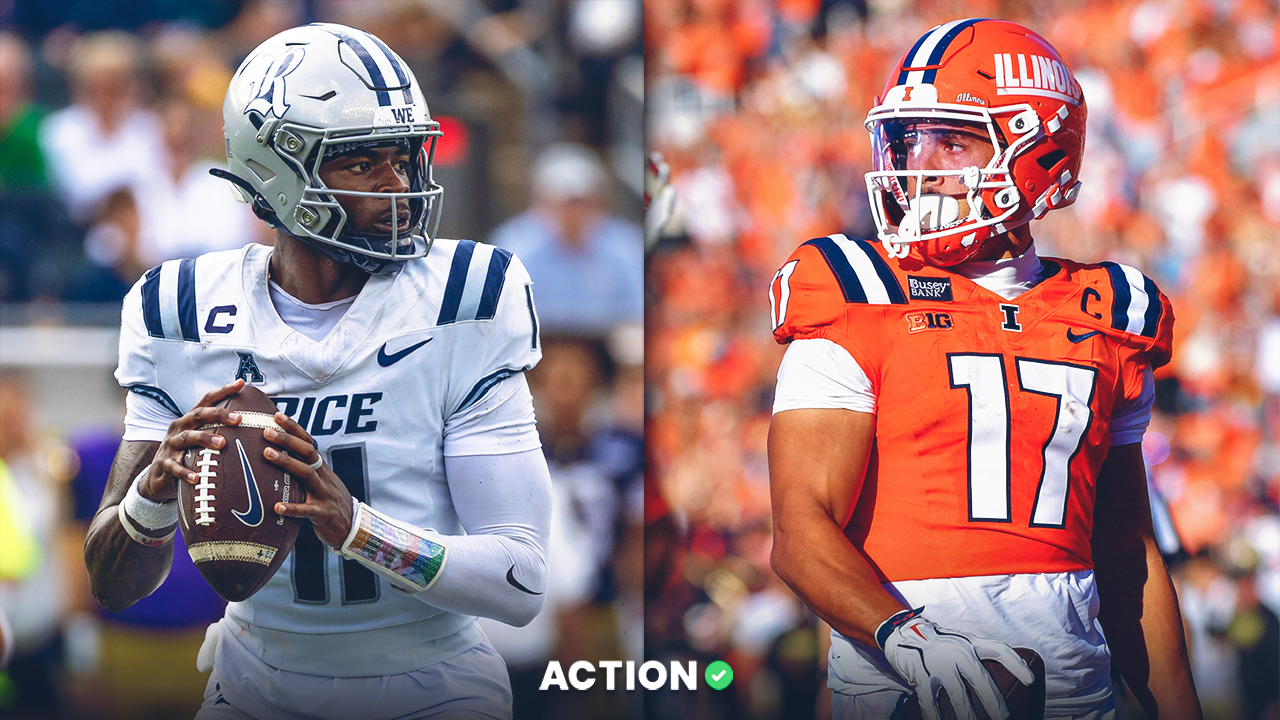 College Football Moneyline Underdogs: Week 8 Picks for Illinois vs Oregon, Rice vs FAU article feature image